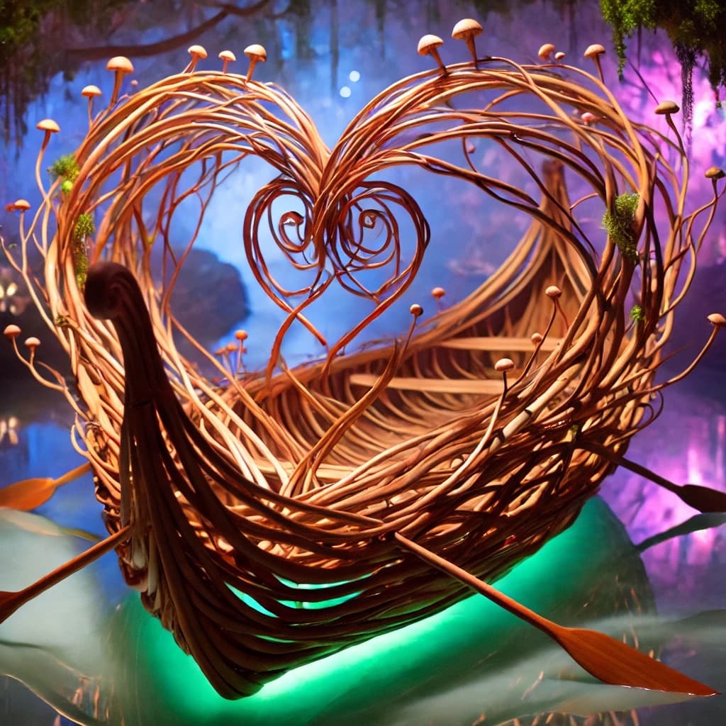 Dyveke with choir members